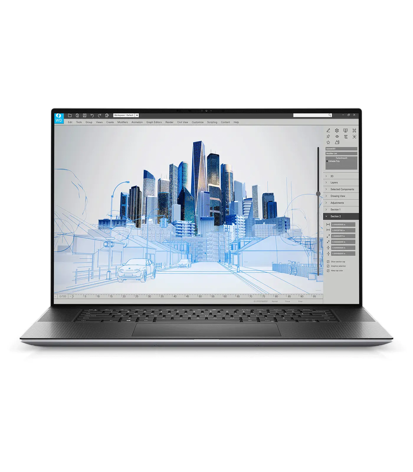 PRECISION 5760 i7-11th (11850H) 16GB 512GB NVMe 17" FHD 4GB RTX A2000